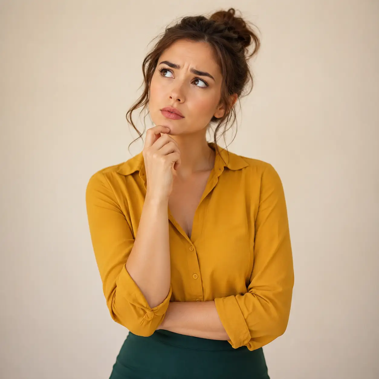 Cristina Wood in her therapy office